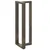 Noge za barski stol T-oblika 2 kom Crne 40x35x(110-111) cm Čelik