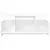TV stalak Bijelo 102 x 35 x 45 cm Konstruirano drvo