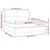 Vidaxl Box spring postelja z vzmetnico roza 160x200 cm žamet