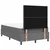 Vidaxl LED Box Spring Postelja Svetlo siva in bela. 120 x 190 cm