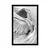Plakat svobodni angel v črnobeli varianti - 40x60 silver