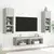 TV ormarić s LED svjetlima boja hrasta sonome 60x30x30 cm