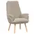 fotelja Svijetlo siva 69 x 74 x 93 cm Sherpa Tkanina