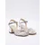 Trendyol Shoes Ženske sandale Takss25To00067, Srebrne