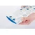 Tray for preparing ice cubes, 28 x 12 cm, silicone, blue - Colourwork