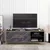 Hanah home TV Komoda Polka Zlatno-Crna