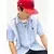 Tommy Jeans Srajca  marine / svetlo modra / bela