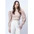 Trend Alacati Stili Ženska bluza dugih rukava Alc-X13069, Bež