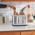 Toaster 5KMT4109, 31 cm, srebrna, KitchenAid