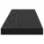 Police za knjige 4 pcs Crna 40 x 10 x 1,5 cm Konstruirano drvo