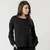 Amour Sweatshirt, Black - S