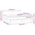 Vidaxl Box spring postelja z vzmetnico modra 160x200 cm blago