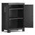 Orman niski detroit crni 65x45x97cm