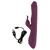 Javida 3 Function Rabbit Vibrator Thrusting, Rotating & Vibrating Purple