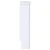 Pokrivač radijatora 2 pcs Bijelo 205 x 20,5 x 81,5 cm