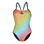 Womens swimwear aqua sphere essential tie back multicolor/orange s -