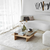 HANAH HOME Sto za dnevnu sobu Saga Square Sapphire Transparent