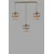 Opviq Luster 2607588, Zlatne boje