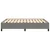 Vidaxl Posteljni okvir brez vzmetnice temno siv 140x190 cm blago