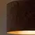 Brilagi - Luster na sajli VELVET 1xE27/60W/230V prečnik 40 cm braon/zlatna