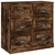 Komoda boja dimljenog hrasta 70x35,5x67,5 cm konstruirano drvo
