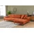 Atelier del Sofa Ugaona garnitura Mustang Narandžasta