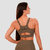 GymBeam Sportski grudnjak Cut-Out Olive