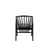 Hanah Home Stolica Albero51, 55x77x47 cm, Crna