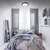 Briloner 3704-015- LED prigušiva stropno svetlo RUNA LED/22W/230V crna + daljinski upravljač