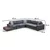 ATELIER DEL SOFA Ugaona garnitura Loop 6