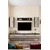 Hanah Home TV komoda Ilay, antracit / travertin / srebrna