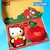 MARtube Bluetooth zvučnik Hello Kitty, 2000mAh, Crveni