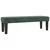 Vidaxl Box spring postelja z vzmetnico temno zelena 180x200 cm žamet