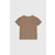 Pamučna majica Armani Exchange za žene, boja: bež