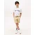 TOMMY HILFIGER Majica temno modra/bela