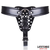 LateToBed BDSM Line Mens Chastity Pants with Cage Black