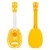ECO TOYS Ukulele gitara za decu Narandža, Narandžasta