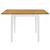 Produživi blagovaonski stol bijeli (80 - 120) x 80 x 74 cm MDF