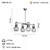 Opviq Luster Ponte-52-14, O14, 12cm, IP20 Zlatne boje
