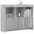 Kreveta Siva Sonoma 98,5 x 33 x 80 cm Konstruirano drvo