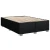 vidaXL Box spring posteljni z vzmetnico črn 140x190 cm blago