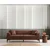Atelier del Sofa Trosed New Petra 3, 212x69x86cm, Braon