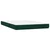 Vidaxl Box spring postelja z vzmetnico temno zelena 160x220 cm žamet