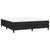 vidaXL Box spring postelja z vzmetnico črna 180x200 cm blago
