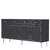 HANAH HOME Komoda Belly KB150 Anthracite Silver