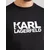 Karl Lagerfeld Majica črna/bela