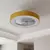 Brilagi - LED prigušiva svetiljka sa ventilatorom LED/38W/230V prečnik 50 cm zlatna + daljinski upravljač