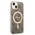 GUESS Maska za telefon iPhone 15 6.1, GUHMP15SH4STW, Magsafe, Braon