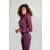 STRIX Ženski duks Essential Cropped Hoodie Plum