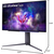 LG Gaming Monitor 27GS95QE-B 27/OLED/2560x1440/240Hz/0,03ms GtG/HDMIx2,DP,USB/Gsync,Freesync/Pivot,visina